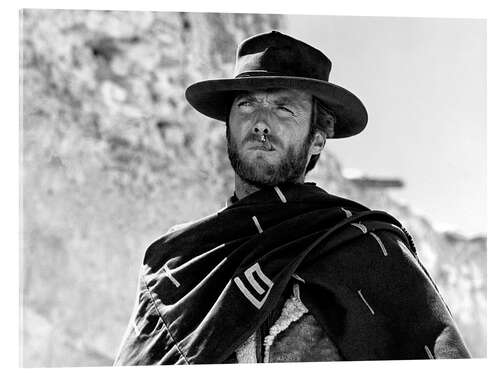 Acrylic print Clint Eastwood in "A Fistful of Dollars", 1964 II