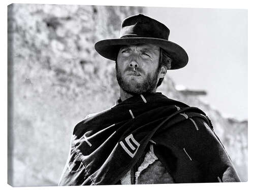 Lienzo Clint Eastwood in "A Fistful of Dollars", 1964 II