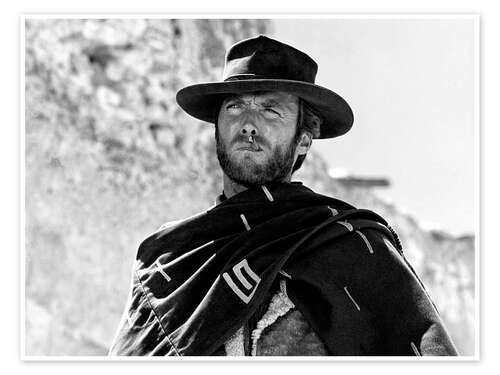 Poster Clint Eastwood in "A Fistful of Dollars", 1964 II