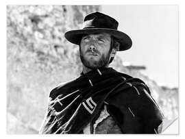 Wall sticker Clint Eastwood in "A Fistful of Dollars", 1964 II