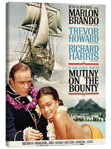 Canvas print Marlon Brando - Mutiny On the Bounty