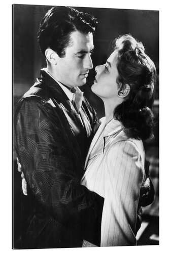 Gallery print Gregory Peck and Ingrid Bergman in "Spellbound", 1945