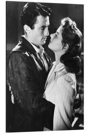 Magnettafel Gregory Peck und Ingrid Bergman in "Ich kämpfe um dich", 1945