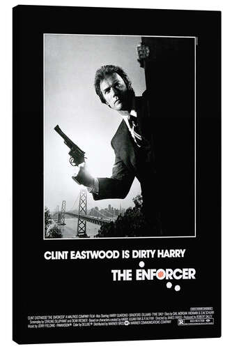 Lienzo The Enforcer - Clint Eastwood, 1976 I