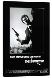 Canvas print The Enforcer - Clint Eastwood, 1976 I