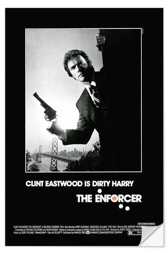 Wall sticker The Enforcer - Clint Eastwood, 1976 I