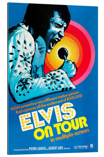 Galleriprint Elvis on Tour, 1972