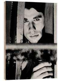 Quadro de madeira John Travolta in "Carrie", 1976