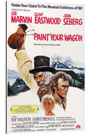 Magnettafel Paint Your Wagon - Lee Marvin, Clint Eastwood, 1969