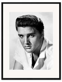 Ingelijste kunstdruk Elvis Presley, 1956