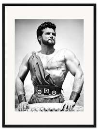 Gerahmter Kunstdruck Steve Reeves in "Herkules und die Königin der Amazonen", 1959