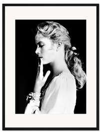 Gerahmter Kunstdruck Grace Kelly in "Der Schwan", 1956