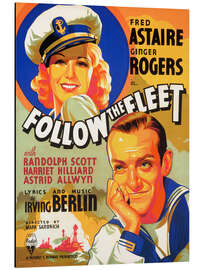 Magnettafel Follow The Fleet - Fred Astaire, Ginger Rogers