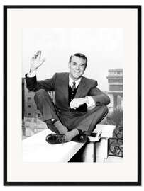 Kehystetty taidepainatus Cary Grant in Paris