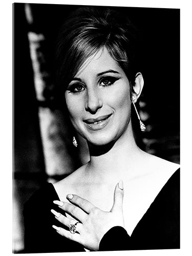 Quadro em acrílico Barbra Streisand in "Funny Girl", 1968