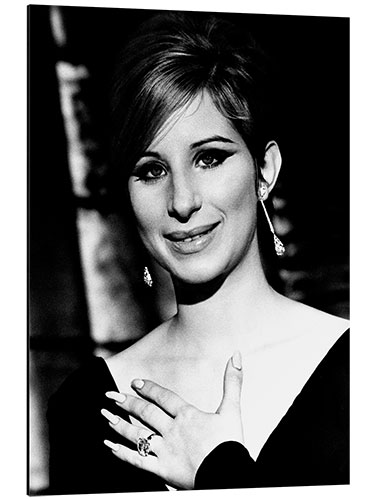 Aluminium print Barbra Streisand in "Funny Girl", 1968