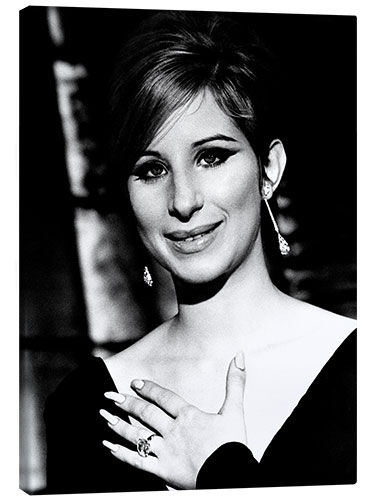 Canvas-taulu Barbra Streisand in "Funny Girl", 1968