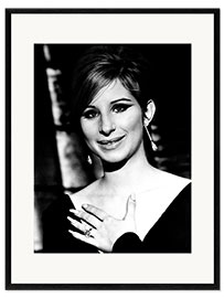 Framed art print Barbra Streisand in "Funny Girl", 1968