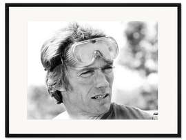 Gerahmter Kunstdruck Clint Eastwood in "Der Mann aus San Fernando", 1978