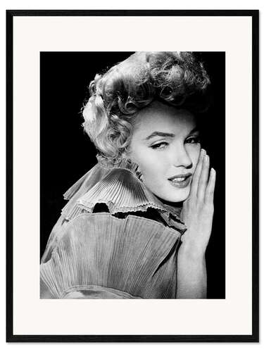 Impresión de arte enmarcada Marilyn Monroe in "The Prince and the Showgirl", 1956 I
