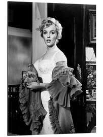 Aluminium print Marilyn Monroe in "The Prince and the Showgirl", 1956 II