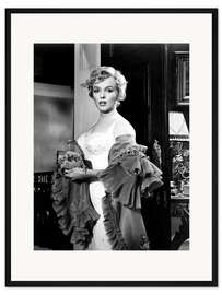 Gerahmter Kunstdruck Marilyn Monroe in "Der Prinz und die Tänzerin", 1956 II