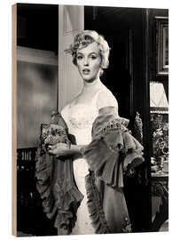 Holzbild Marilyn Monroe in &quot;Der Prinz und die Tänzerin&quot;, 1956 II