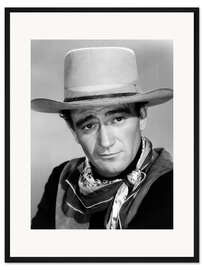 Gerahmter Kunstdruck John Wayne in "Old Oklahoma", 1943