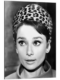 Magnettafel Audrey Hepburn mit Leo Bandana, 1963