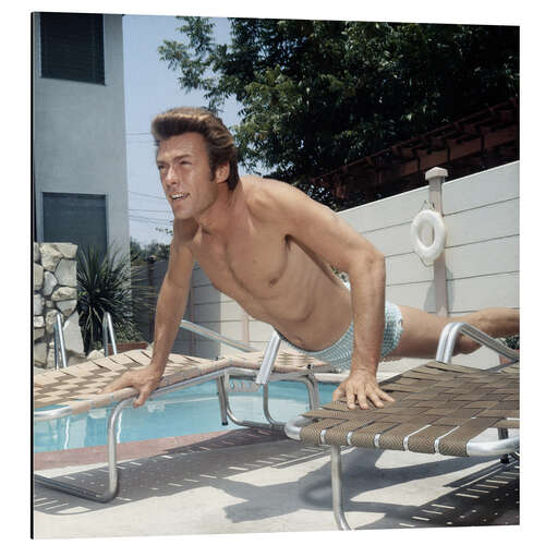 Aluminium print Clint Eastwood Planks, 1959