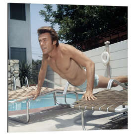 Aluminiumsbilde Clint Eastwood Planks, 1959