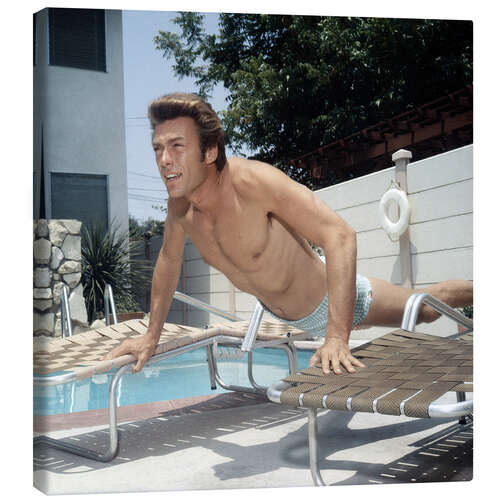 Leinwandbild Clint Eastwood Planks, 1959