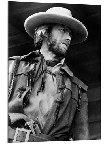 Alubild Clint Eastwood in "Der Texaner", 1976