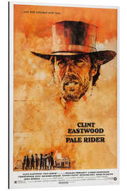 Aluminium print Clint Eastwood - Pale Rider, 1985