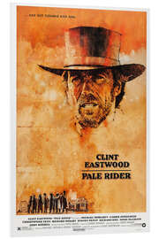 Tableau en PVC Clint Eastwood - Pale Rider, 1985