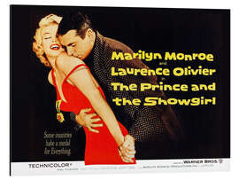 Cuadro de aluminio Marilyn Monroe, Laurence Oliver - The Prince and the Showgirl