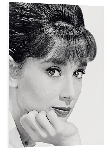 Foam board print Audrey Hepburn, 1964