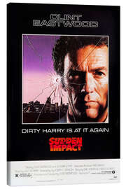 Canvas print Clint Eastwood - Sudden Impact, 1983