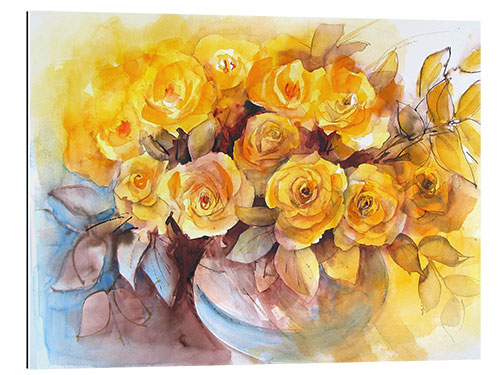 Gallery print Yellow Rose Bouquet