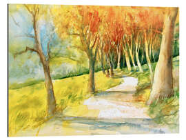 Magnettafel Herbstweg im Bergbauerndorf Gerstruben