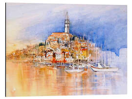 Aluminium print Rovinj in Istria