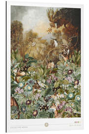 Magnettafel Schar von Hirschen