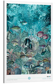 Magnettafel Schwärmende Fische