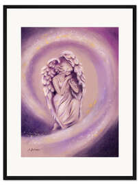 Gerahmter Kunstdruck Schutzengel