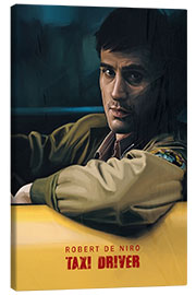 Leinwandbild Taxi Driver, 1976 - Dmitry Belov