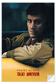 Wandsticker Taxi Driver, 1976