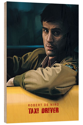 Holzbild Taxi Driver, 1976