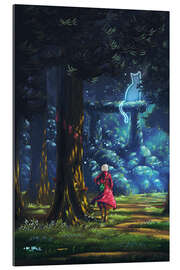 Tableau en plexi-alu Forest Sanctuary Spirit