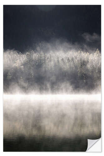 Wandsticker Nebel am Hintersee, Ramsau, Bayern