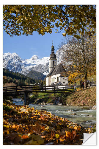 Wall sticker Hintersee, Ramsau, Bavaria